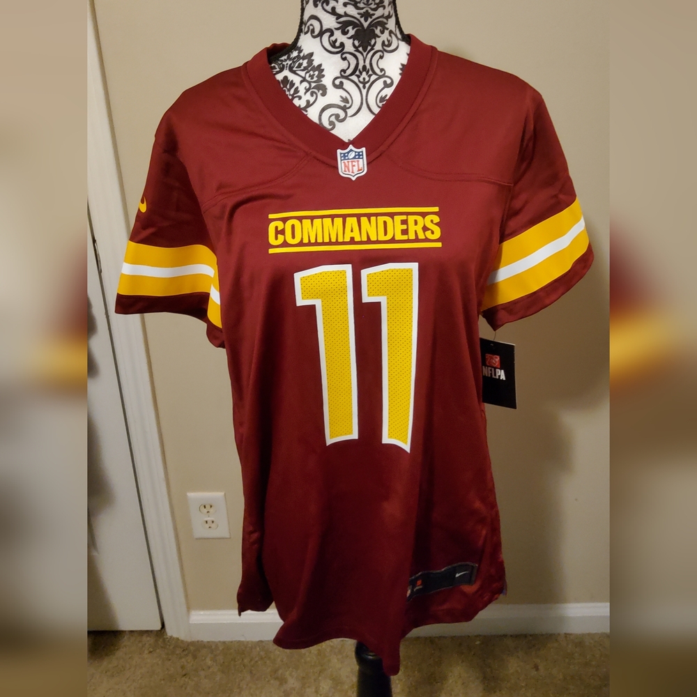 Women Washington Commanders Carson Wentz Jersey Size X-Large